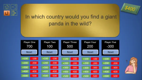 1st Grade Multi-subject Jeopardy game - Image 5