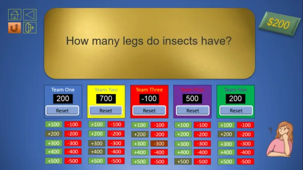 1st Grade Multi-subject Jeopardy game - Image 3