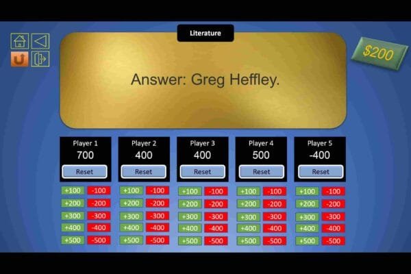 2nd Grade Multi-subject Jeopardy game - Image 6