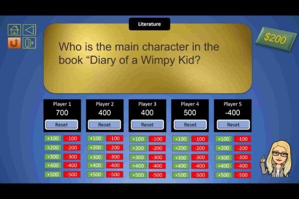 2nd Grade Multi-subject Jeopardy game - Image 5