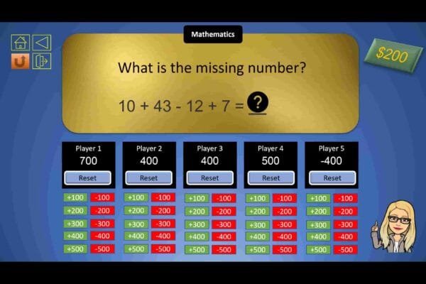 2nd Grade Multi-subject Jeopardy game - Image 3