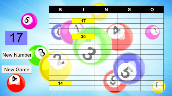 75-Ball PowerPoint Random Bingo Caller & 120 Printable Bingo Cards - Image 2