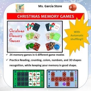 Christmas Memory Game