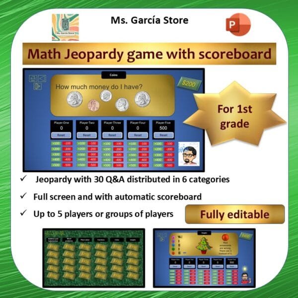 Math Jeopardy 1st