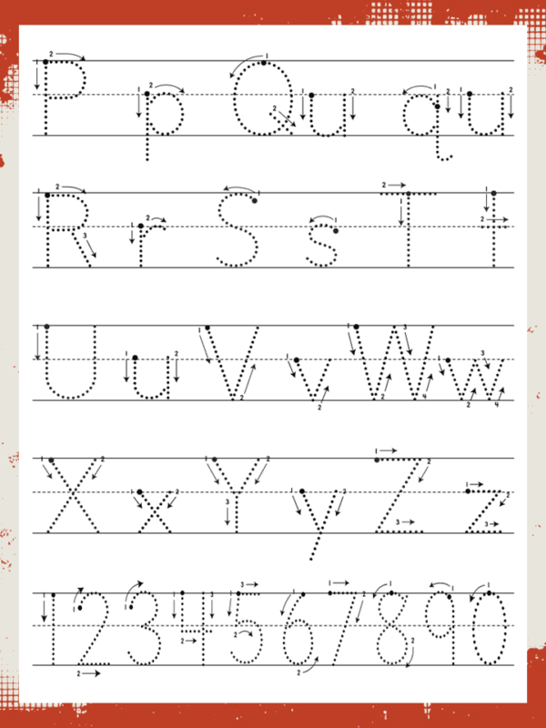 Traza y Aprende: Domina Letras y Números - Image 4