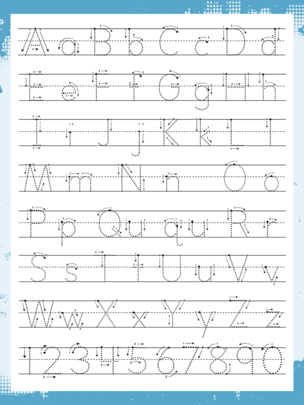 Trace and Learn: Master Letters & Numbers - Image 2