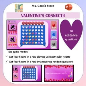 Connect4 Valentine´s Day 50 Questions