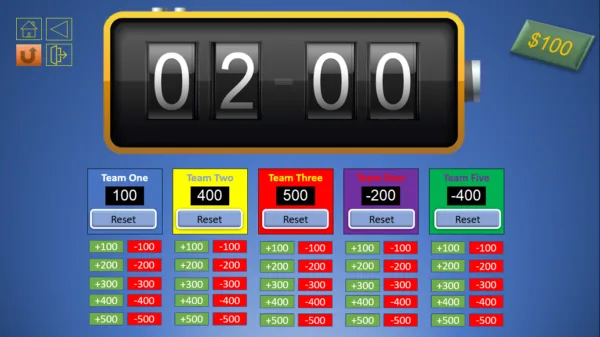 Telling Time Jeopardy game with automatic scoreboard - Image 6