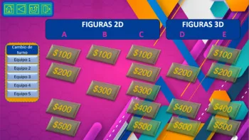 Jeopardy de reconocimiento de figuras geométricas con marcador automático - Image 2