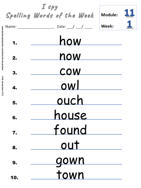 1st Grade I Spy HMH High-frequency Words and other activities - Image 4