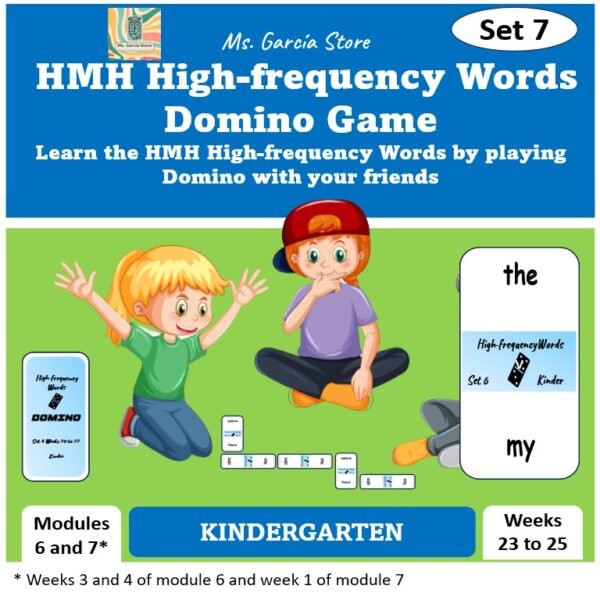 Domino HMH Into Reading Kinder 7
