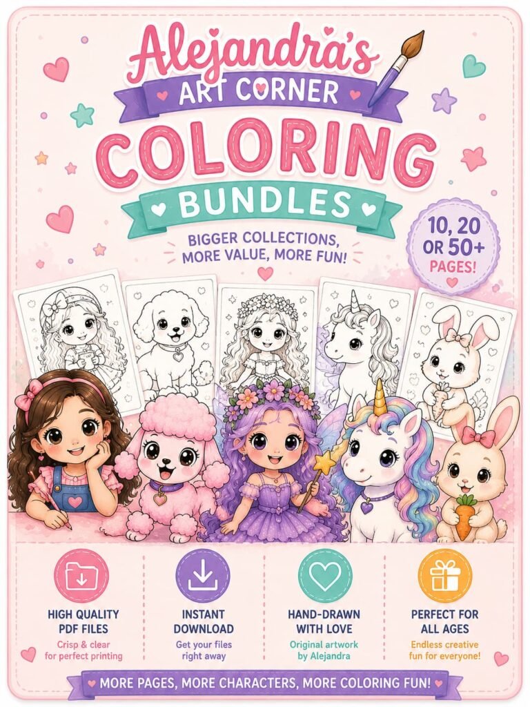 Coloring Bundles Collection Category Cover